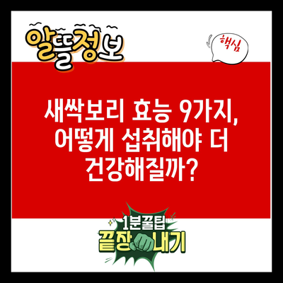 새싹보리 효능 9가지, 어떻게 섭취해야 더 건강해질까?